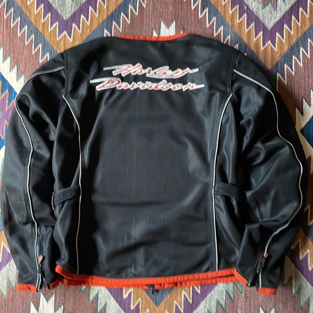 Women Genuine Harley Davidson mesh riding jacket